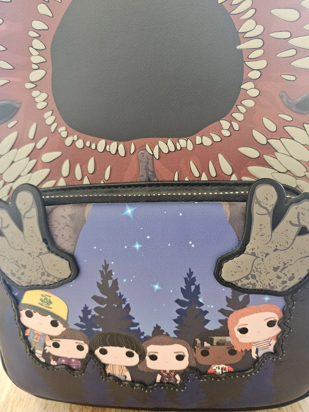 Funko Stranger Things Black and White Mini Backpack Crossbody
